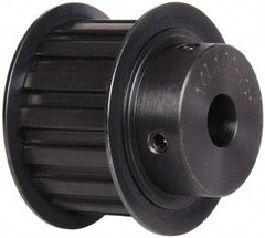 Power Drive - 16 Tooth, 1/2" Inside x 1.88" Outside Diam, Timing Belt Pulley - 1" Belt Width, 1.91" Pitch Diam, Steel & Cast Iron - Industrial Tool & Supply