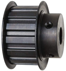 Power Drive - 14 Tooth, 5/8" Inside x 2.174" Outside Diam, Timing Belt Pulley - 3/4, 1" Belt Width, 2.228" Pitch Diam, Steel & Cast Iron - Industrial Tool & Supply