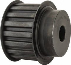 Power Drive - 18 Tooth, 3/4" Inside x 2.811" Outside Diam, Timing Belt Pulley - 1-1/2" Belt Width, 2.865" Pitch Diam, Steel & Cast Iron - Industrial Tool & Supply