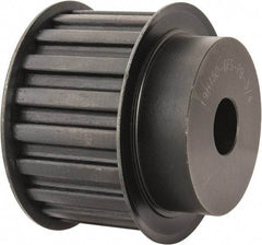 Power Drive - 19 Tooth, 3/4" Inside x 2.97" Outside Diam, Timing Belt Pulley - 1-1/2" Belt Width, 3.024" Pitch Diam, Steel & Cast Iron - Industrial Tool & Supply