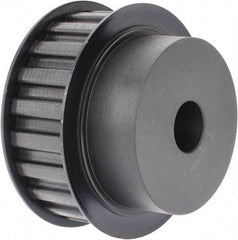 Power Drive - 22 Tooth, 3/4" Inside x 3.447" Outside Diam, Timing Belt Pulley - 3/4, 1" Belt Width, 3.501" Pitch Diam, Steel & Cast Iron - Industrial Tool & Supply