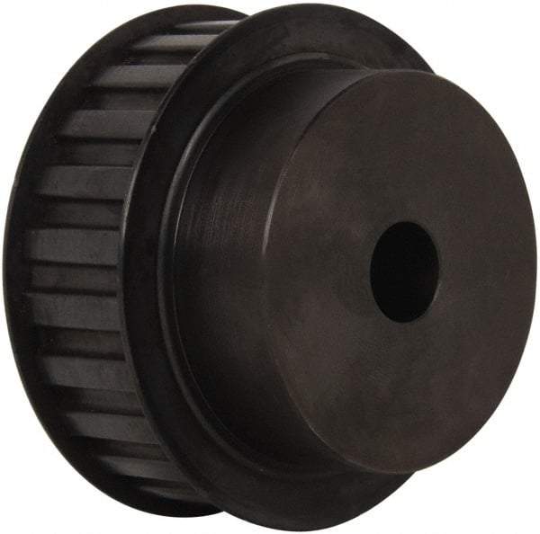 Power Drive - 24 Tooth, 3/4" Inside x 3.766" Outside Diam, Timing Belt Pulley - 3/4, 1" Belt Width, 3.82" Pitch Diam, Steel & Cast Iron - Industrial Tool & Supply