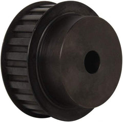 Power Drive - 24 Tooth, 3/4" Inside x 3.766" Outside Diam, Timing Belt Pulley - 3/4, 1" Belt Width, 3.82" Pitch Diam, Steel & Cast Iron - Industrial Tool & Supply