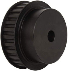 Power Drive - 28 Tooth, 3/4" Inside x 4.402" Outside Diam, Timing Belt Pulley - 3/4, 1" Belt Width, 4.456" Pitch Diam, Steel & Cast Iron - Industrial Tool & Supply