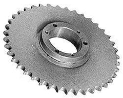 Browning - 35 Teeth, 3/4" Chain Pitch, Chain Size 60, Bushed Steel Roller-Chain Sprockets - Industrial Tool & Supply