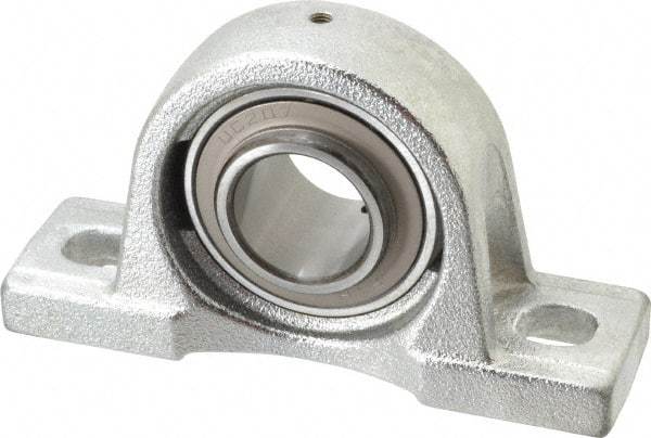 Value Collection - 6-9/16" OAL2-Bolt Base Mount - Steel - Industrial Tool & Supply