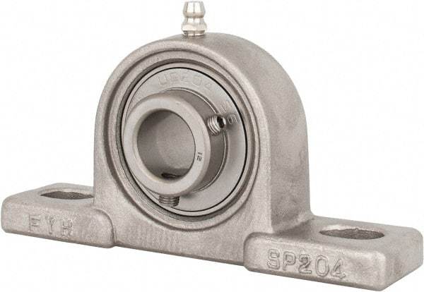 Value Collection - 5" OAL2-Bolt Base Mount - Stainless Steel - Industrial Tool & Supply