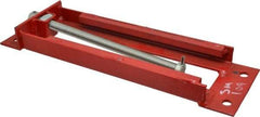 Made in USA - 4-3/4" Wide, Steel Bearing Take Up Frame - Industrial Tool & Supply