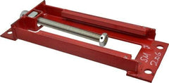 Made in USA - 5-1/4" Wide, Steel Bearing Take Up Frame - Industrial Tool & Supply