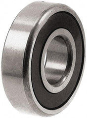 Tritan - 100mm Bore Diam, 150mm OD, Double Seal Deep Groove Radial Ball Bearing - 24mm Wide, 1 Row, Round Bore, 12,200 Lb Static Capacity, 14,200 Lb Dynamic Capacity - Industrial Tool & Supply