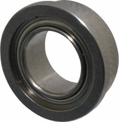 Value Collection - 3/16" Bore Diam, 5/16" OD, Double Shield Miniature Radial Ball Bearing - 1/8" Wide, With Flange, 1 Row, Round Bore, 29 Lb Static Capacity, 81 Lb Dynamic Capacity - Industrial Tool & Supply