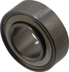 Value Collection - 3/16" Bore Diam, 3/8" OD, Double Shield Miniature Radial Ball Bearing - 1/8" Wide, 1 Row, Round Bore, 56 Lb Static Capacity, 160 Lb Dynamic Capacity - Industrial Tool & Supply