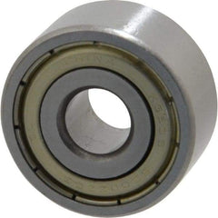 Tritan - 10mm Bore Diam, 30mm OD, Double Shield Angular Contact Radial Ball Bearing - 14.3mm Wide, 2 Rows, Round Bore, 850 Lb Static Capacity, 1,600 Lb Dynamic Capacity - Industrial Tool & Supply