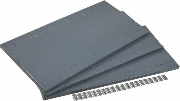 Edsal - Open Shelving Accessory/Component - Use with UltraCap Free Standing - Industrial Tool & Supply