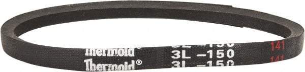 Value Collection - Section 4L, 97" Outside Length, V-Belt - Rubber, Fractional HP, No. 4L970 - Industrial Tool & Supply