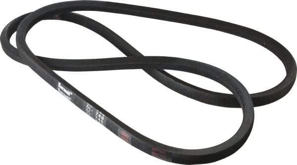 Value Collection - Section 5L, 74" Outside Length, V-Belt - Rubber, Fractional HP, No. 5L740 - Industrial Tool & Supply