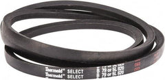 Value Collection - Section 5L, 82" Outside Length, V-Belt - Rubber, Fractional HP, No. 5L820 - Industrial Tool & Supply