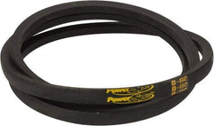 Value Collection - Section B, 21/32" Wide, 85" Outside Length, V-Belt - Rubber, Classic, No. B82 - Industrial Tool & Supply
