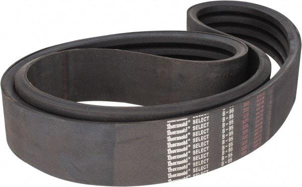 Value Collection - Section B, V-Belt - Neoprene Rubber, Classic Banded, No. B-95 - Industrial Tool & Supply