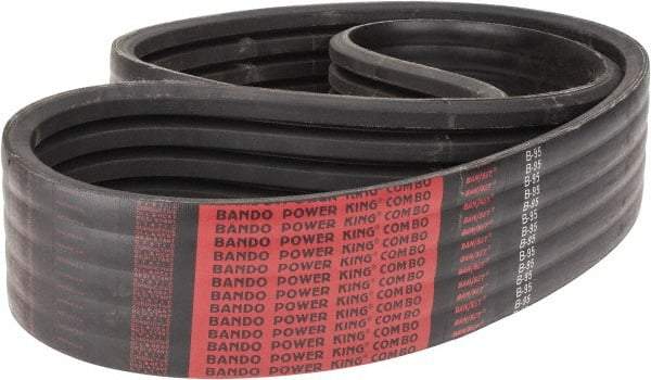 Value Collection - Section B, V-Belt - Neoprene Rubber, Classic Banded, No. B-95 - Industrial Tool & Supply