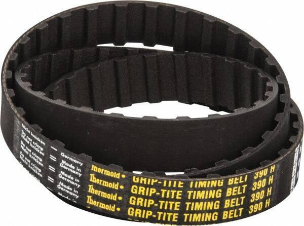 Value Collection - Section H, Timing Belt - Neoprene Rubber, Series H, No. 390H075 - Industrial Tool & Supply