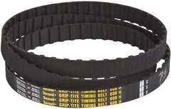 Value Collection - Section H, Timing Belt - Neoprene Rubber, Series H, No. 600H075 - Industrial Tool & Supply