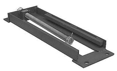 Made in USA - 4-3/4" Wide, Steel Bearing Take Up Frame - Industrial Tool & Supply