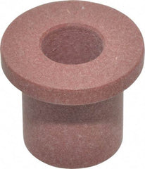 Bunting Bearing - 3/8" Inside x 5/8" Outside Diam, PTFE Sleeve Bearing - 7/8" Flange Outside Diam, 1/8" Flange Thickness, 3/4" OAL - Industrial Tool & Supply