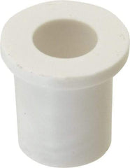 Bunting Bearing - 1/2" Inside x 3/4" Outside Diam, PTFE Sleeve Bearing - 1" Flange Outside Diam, 1/8" Flange Thickness, 1" OAL - Industrial Tool & Supply