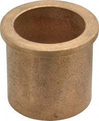 Boston Gear - 1-5/8" Inside x 2" Outside Diam, Oil Impregnated Bronze SAE-841 Flanged Sleeve Bearing - 2-1/4" Flange Outside Diam, 3/16" Flange Thickness, 2" OAL - Industrial Tool & Supply