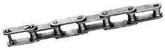 Browning - 1-1/4" Pitch, ANSI 100, Single Strand Roller Chain - Chain No. 100, 10 Ft. Long, 3/4" Roller Diam, 3/4" Roller Width - Industrial Tool & Supply