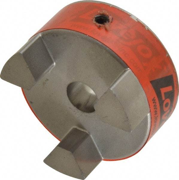 Lovejoy - 1/2" Max Bore Diam, Flexible Coupling Hub - 2.11" OD, 2.12" OAL, Sintered Iron, Order 2 Hubs & 1 Spider for Complete Coupling - Industrial Tool & Supply