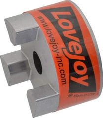 Lovejoy - 1/2" Max Bore Diam, Flexible Coupling Hub - 2.11" OD, 2-1/2" OAL, Sintered Iron, Order 2 Hubs & 1 Spider for Complete Coupling - Industrial Tool & Supply