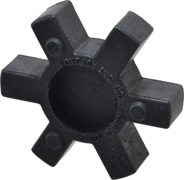 Lovejoy - Flexible Coupling Spider - 2.54" OD, 3-1/2" OAL, Buna-N, Order 2 Hubs & 1 Spider for Complete Coupling - Industrial Tool & Supply