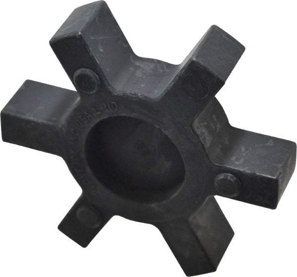 Lovejoy - Flexible Coupling Spider - 3.31" OD, 4-1/4" OAL, Buna-N, Order 2 Hubs & 1 Spider for Complete Coupling - Industrial Tool & Supply