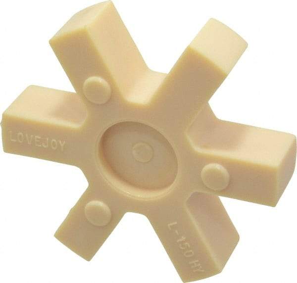 Lovejoy - Flexible Coupling Spider - 3-3/4" OD, 4-1/2" OAL, Hytrel, Order 2 Hubs & 1 Spider for Complete Coupling - Industrial Tool & Supply