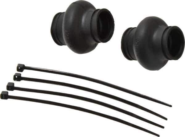 Lovejoy - 7/8" Bore Depth, 512 In/Lbs. Torque, Universal Joint Boot - 3/8" Inside x 1.32" Outside Diam, 1.32" OAL - Industrial Tool & Supply