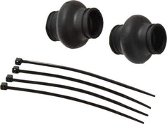 Lovejoy - 7/8" Bore Depth, 512 In/Lbs. Torque, Universal Joint Boot - 3/8" Inside x 1.32" Outside Diam, 1.32" OAL - Industrial Tool & Supply