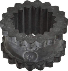 Lovejoy - 4 One Piece Solid Flexible Coupling Sleeve Insert - 2.31" OD, 1-1/4" OAL, EPDM - Industrial Tool & Supply