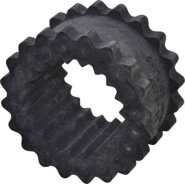 Lovejoy - 6 One Piece Split Flexible Coupling Sleeve Insert - 3-3/4" OD, 1.88" OAL, EPDM - Industrial Tool & Supply