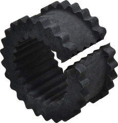 Lovejoy - 7 One Piece Split Flexible Coupling Sleeve Insert - 4.34" OD, 2.19" OAL, EPDM - Industrial Tool & Supply