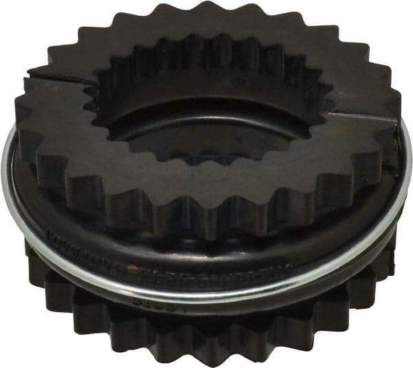 Lovejoy - 7 Two Piece Flexible Coupling Sleeve Insert - 4.34" OD, 2.19" OAL, EPDM - Industrial Tool & Supply