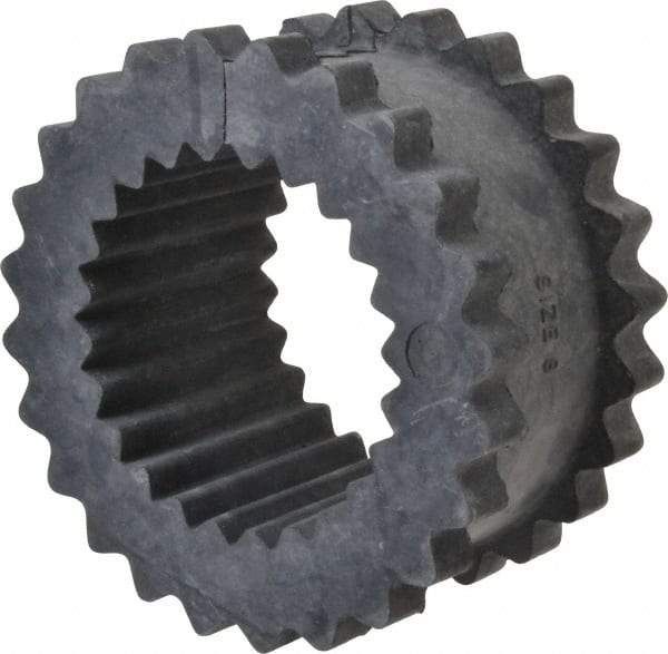 Lovejoy - 8 One Piece Split Flexible Coupling Sleeve Insert - 5.06" OD, 2-1/2" OAL, EPDM - Industrial Tool & Supply