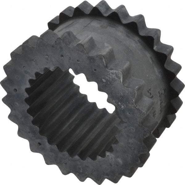 Lovejoy - 9 One Piece Solid Flexible Coupling Sleeve Insert - 6" OD, 3" OAL, EPDM - Industrial Tool & Supply
