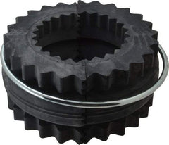 Lovejoy - 11 Two Piece Flexible Coupling Sleeve Insert - 8.19" OD, 4" OAL, EPDM - Industrial Tool & Supply