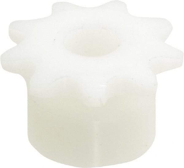 Poly Hi Solidur - 9 Teeth, 1/4" Chain Pitch, Chain Size 25, Roller Chain Sprockets - Industrial Tool & Supply