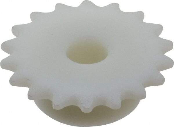 Poly Hi Solidur - 18 Teeth, 1/4" Chain Pitch, Chain Size 25, Roller Chain Sprockets - Industrial Tool & Supply