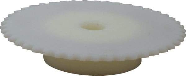 Poly Hi Solidur - 45 Teeth, 1/4" Chain Pitch, Chain Size 25, Roller Chain Sprockets - Industrial Tool & Supply
