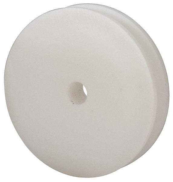 Poly Hi Solidur - 1/2" Bore, 3.85" Outside Diam, Finished Bore V-Belt Sheave - 3/4" Wide - Industrial Tool & Supply