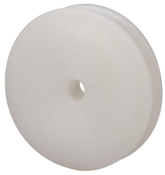 Poly Hi Solidur - 1/2" Bore, 4.05" Outside Diam, Finished Bore V-Belt Sheave - 3/4" Wide - Industrial Tool & Supply